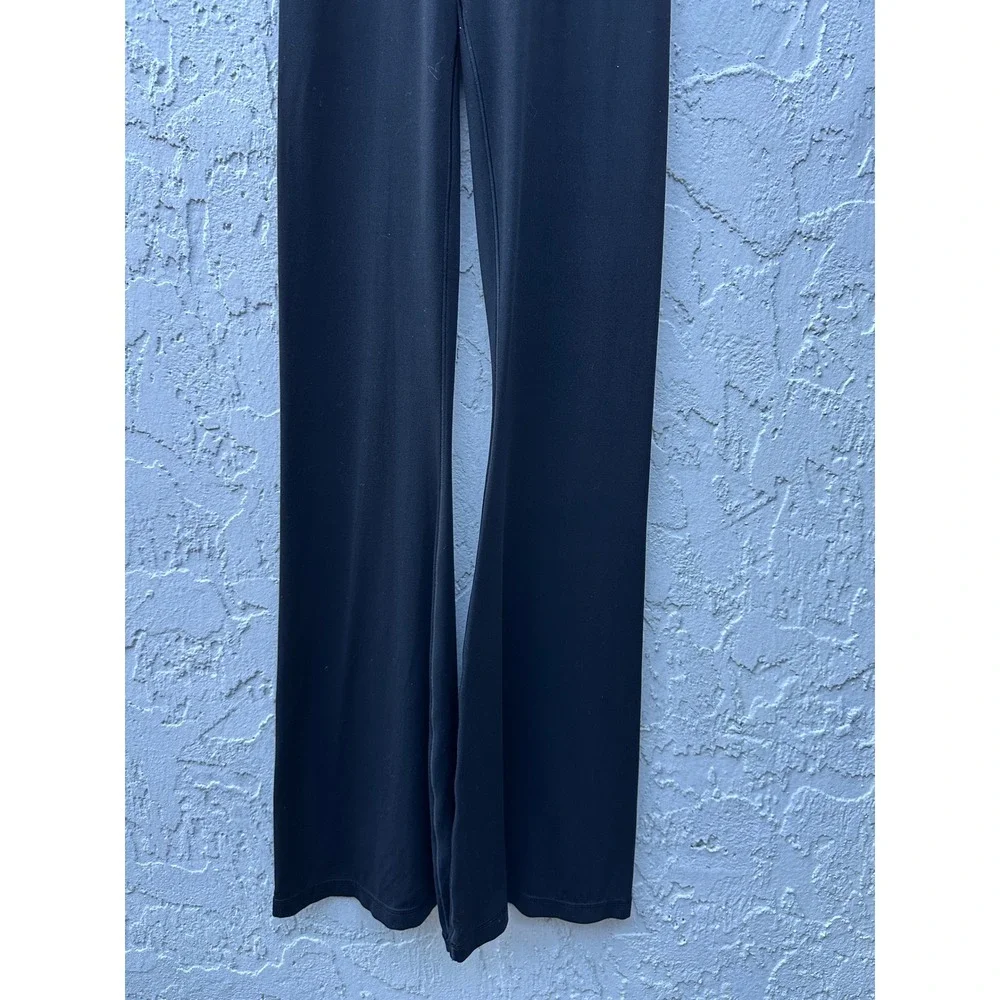 OFFLINE by Aerie Real Me Crossover‎ Flare Leggings Black High Rise Small Petite